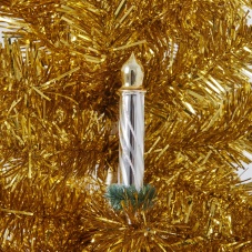 Glass Candle Christmas Tree Decoration By Rice DK